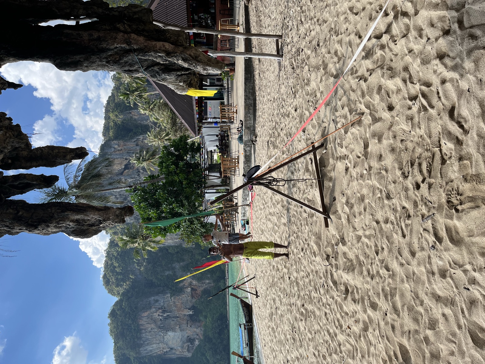 Fadeo on a slackline