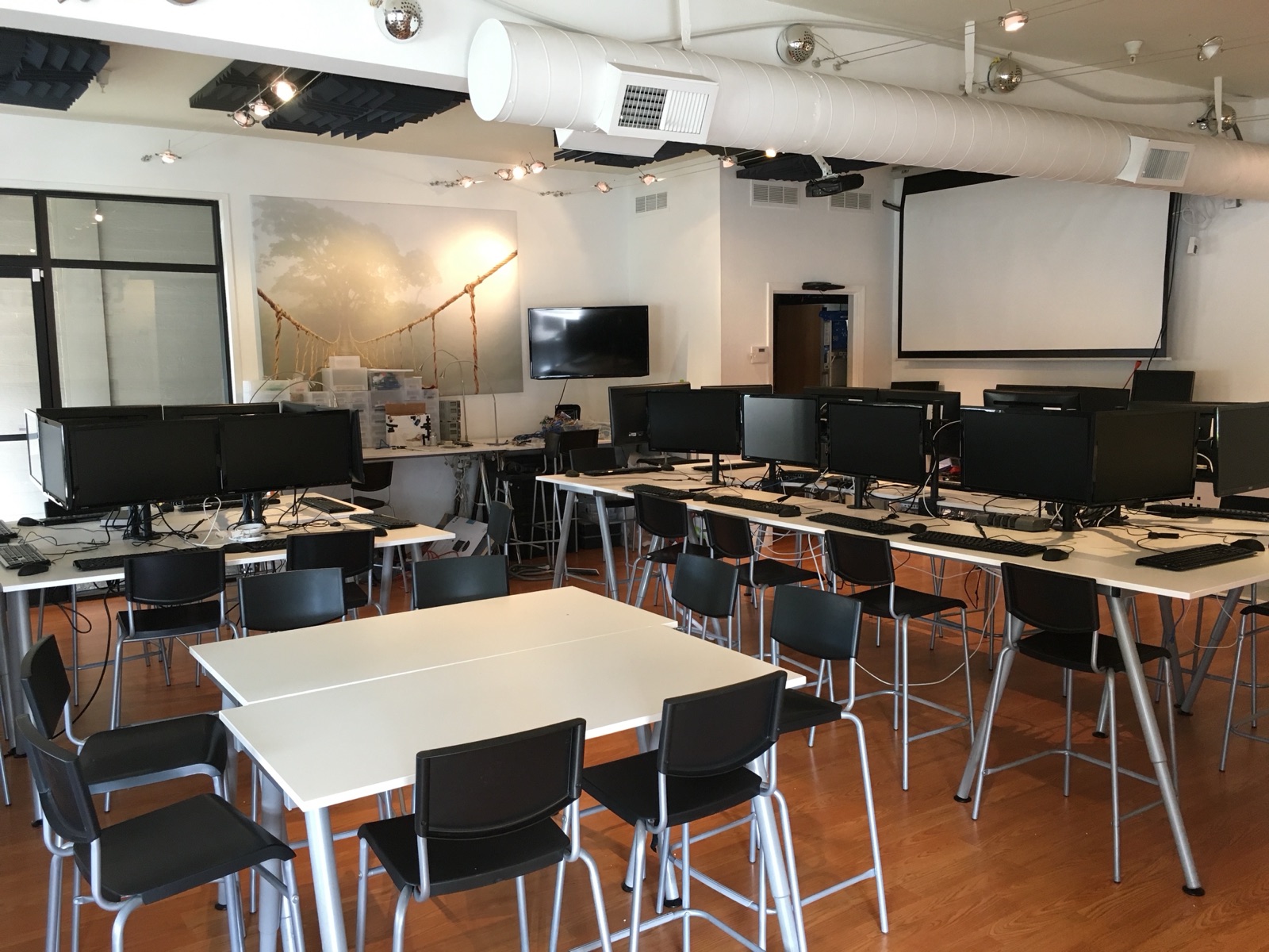 A photo of the TechLab facility